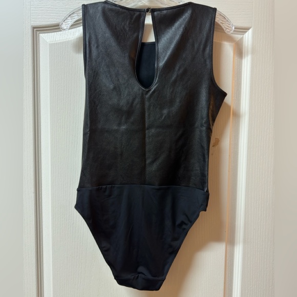 INC brand faux leather bodysuit - Price is Firm - Picture 4 of 5